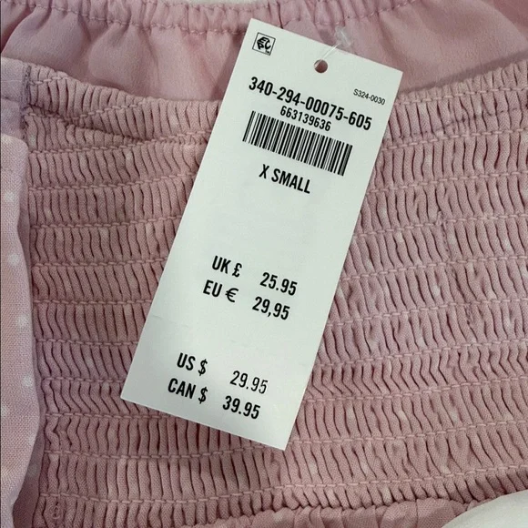 Hollister Easy Satin Tie Babydoll Top - Picture 8 of 8